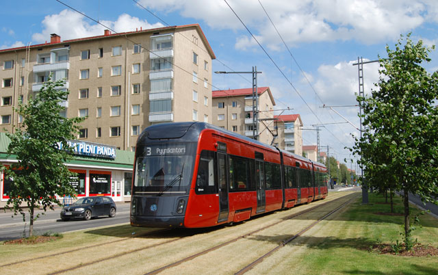 Tampereen raitiotie Itsenäisyydenkatu